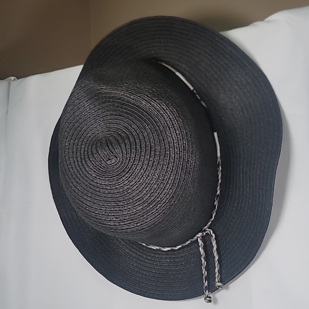 LUCKY BRAND Paper Fedora Tie Detail